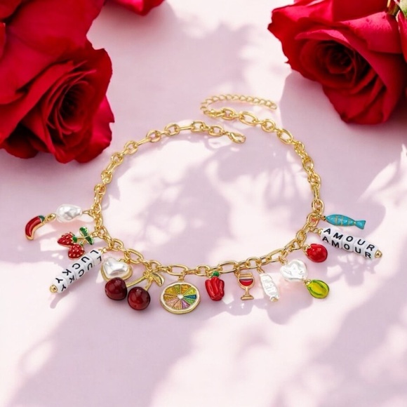 Lucky in Love Charm Necklace - Picture 9 of 17